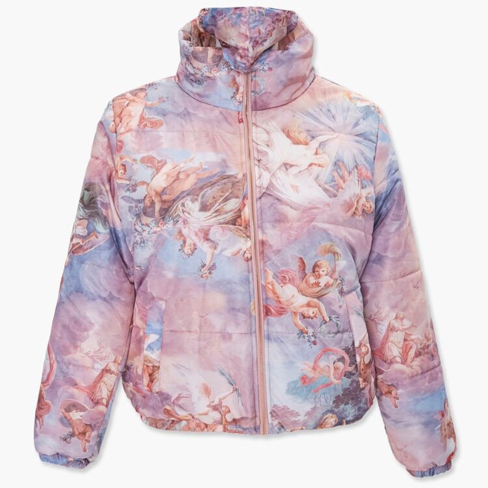 Forever 21 PREMIUM LABEL Cute Angelic Puffer Jacket 💕⛅️